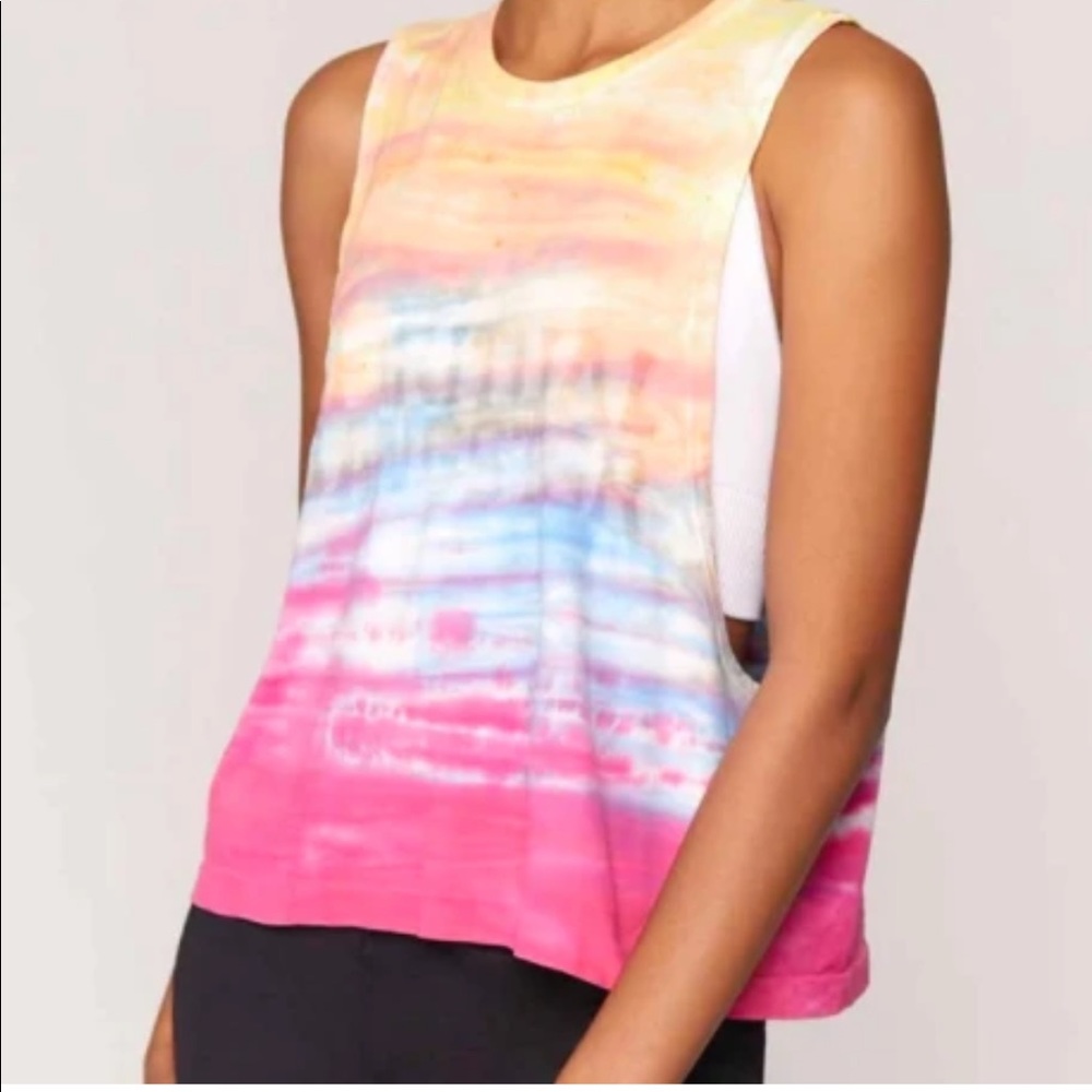 NWT Spiritual Gangster Supernova tank sunrise drip - Picture 1 of 8